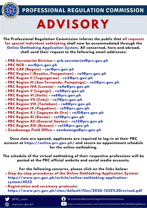 requirements for oath taking|cdo.prc.gov.ph.